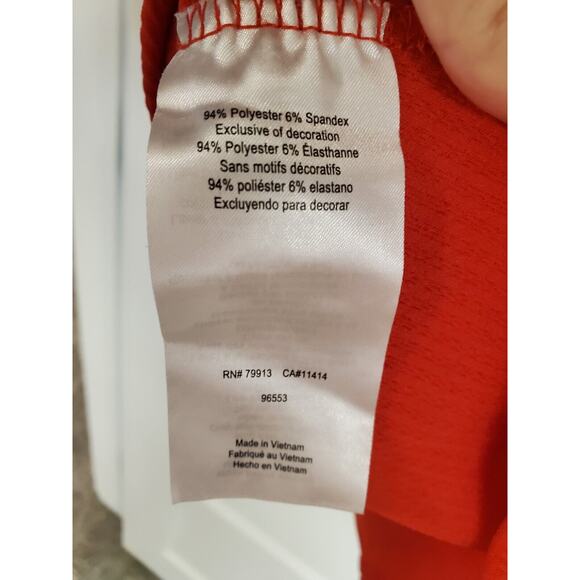 Women's Motherhood Maternity Short Sleeve Peplum Maternity Top | Size Small - Picture 8 of 8